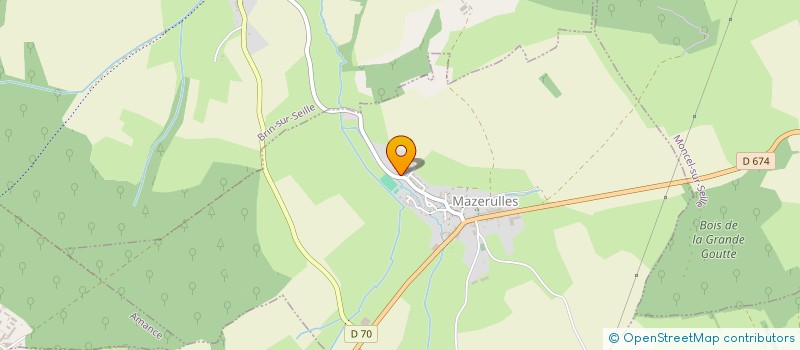 localisation de l'entreprise GFA DE BOIS BEZARD  MAZERULLES