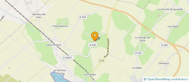 localisation de l'entreprise GFA DE BOSQUEVILLE  PORT-BAIL-SUR-MER