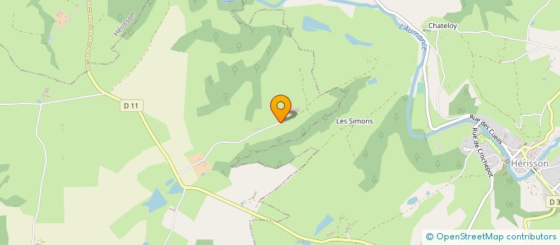 localisation de l'entreprise GFA DE BOUILLET  HAUT-BOCAGE