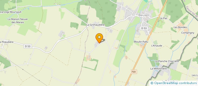 localisation de l'entreprise GFA DE BOURCANY  BEUXES