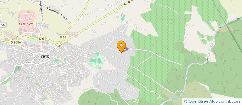 localisation de l'entreprise GFA DE BOURDIN à TRETS