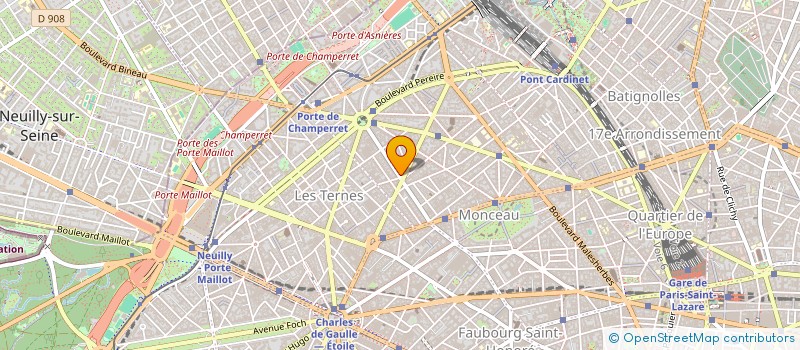 localisation de l'entreprise GFA DE BOURNASSON  PARIS