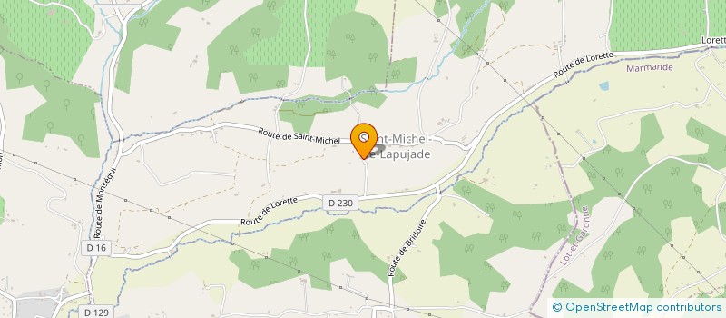 localisation de l'entreprise GFA DE BOUTAUT  GIRONDE-SUR-DROPT