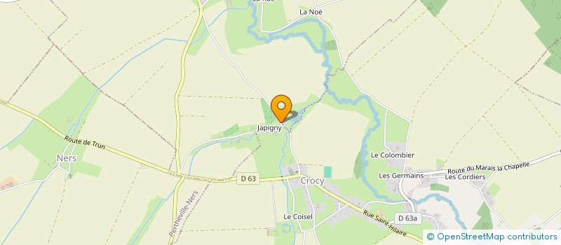 localisation de l'entreprise GFA DE BOUTIGNY GUTH  BEAUMAIS