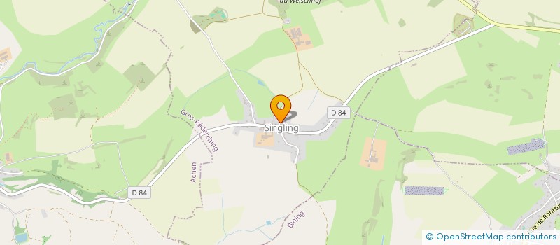 localisation de l'entreprise GFA DE BRANDELFING  GROS-REDERCHING