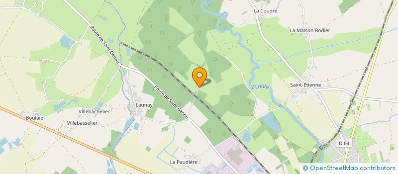 localisation de l'entreprise GFA DE BRAY à BUZANCAIS