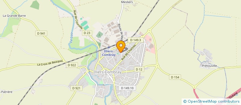 localisation de l'entreprise GFA DE BREHAINVILLE à MAGNY