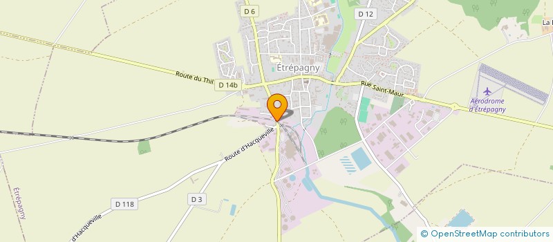 localisation de l'entreprise GFA DE BREMULE à ETREPAGNY