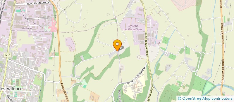 localisation de l'entreprise GFA DE BRESSAC  PORTES LES VALENCE