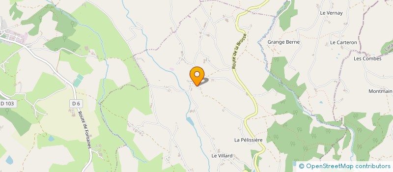 localisation de l'entreprise GFA DE BULLIEUX  GRAMMOND