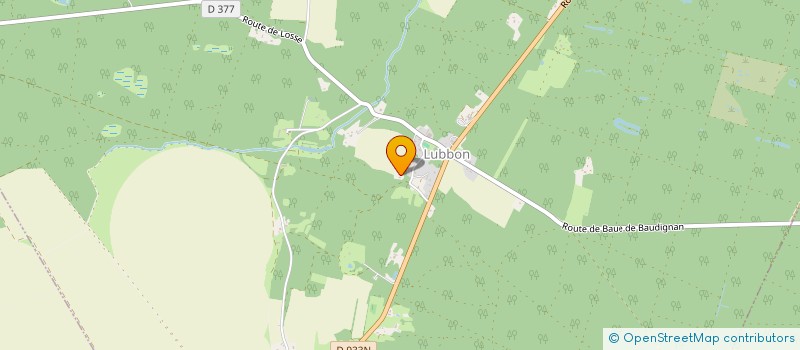 localisation de l'entreprise GFA DE CANET  LUBBON