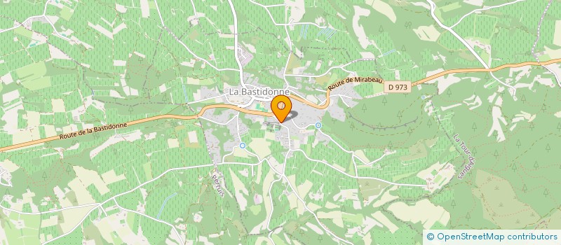 localisation de l'entreprise GFA DE CASTELLANE  PERTUIS