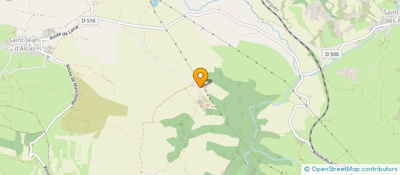 localisation de l'entreprise GFA DE CAUSSANUS  SAINT-JEAN-ET-SAINT-PAUL