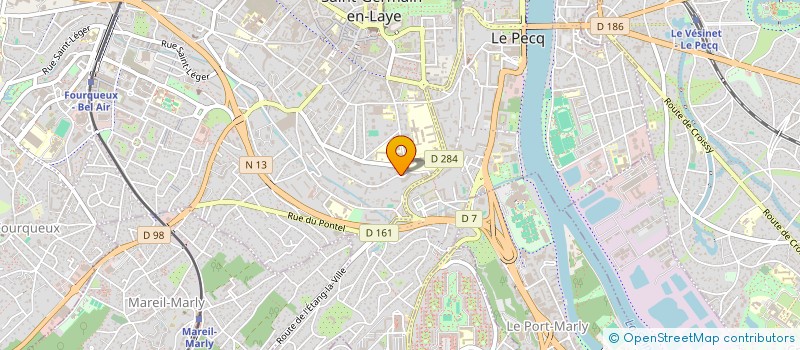 localisation de l'entreprise GFA DE CERNAY  SAINT-GERMAIN-EN-LAYE