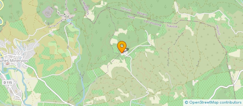 localisation de l'entreprise GFA DE CHAMANS  TRAUSSE