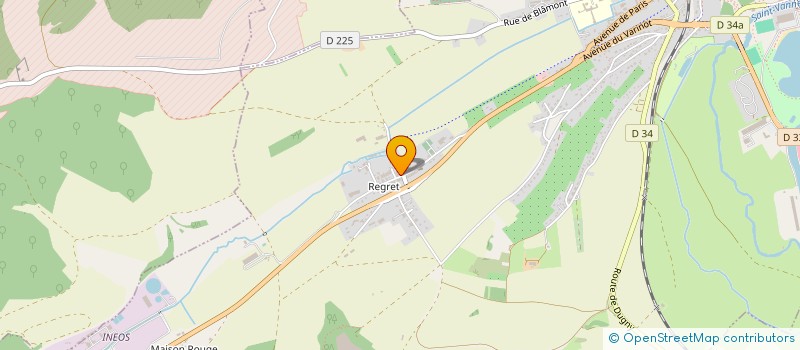 localisation de l'entreprise GFA DE CHAMP FLEURI à VERDUN