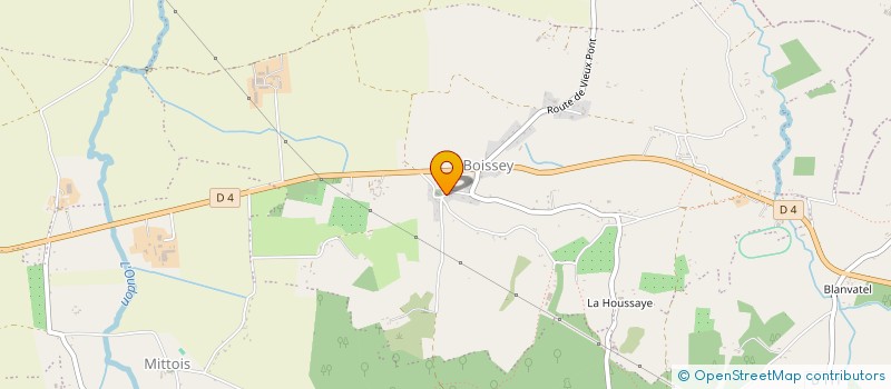 localisation de l'entreprise GFA DE CHAUMONT  SAINT-PIERRE-EN-AUGE