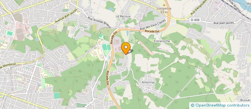 localisation de l'entreprise GFA DE CHEZ CHAPERON  SOYAUX