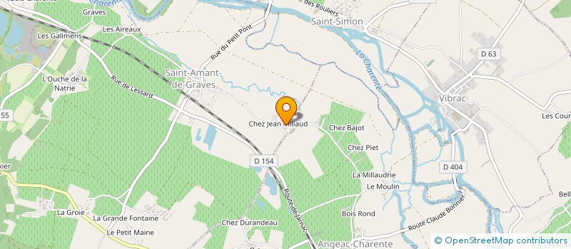 localisation de l'entreprise GFA DE CHEZ JEAN VALLET à BELLEVIGNE