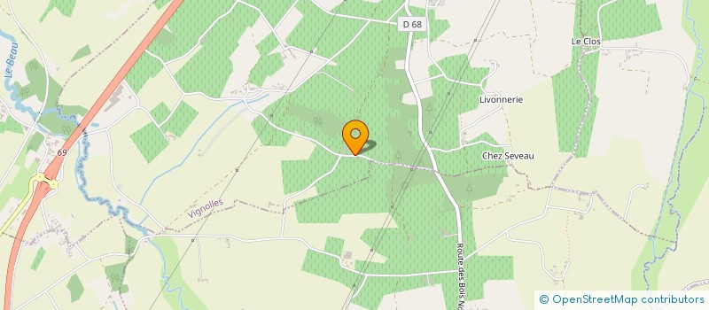 localisation de l'entreprise GFA DE CHEZ MAURIN à VIGNOLLES