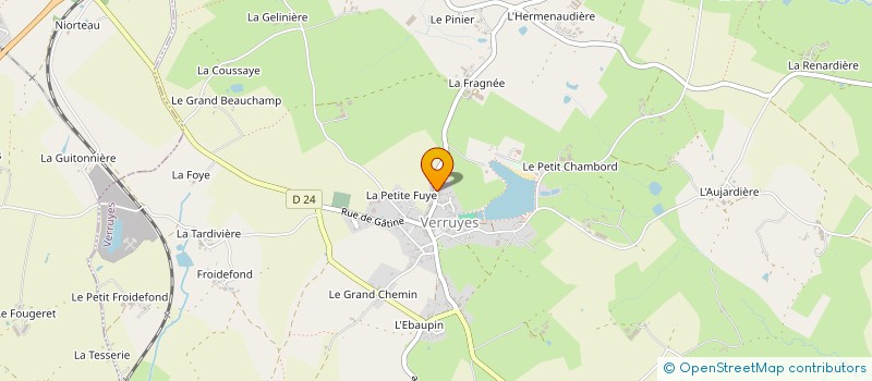 localisation de l'entreprise GFA DE CHEZ ROSE ET DU LOGIS DE BELLEVUE  SIGOYER