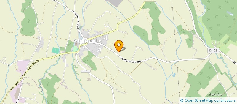 localisation de l'entreprise GFA DE CO DE LANIS à CASTELNAUDARY