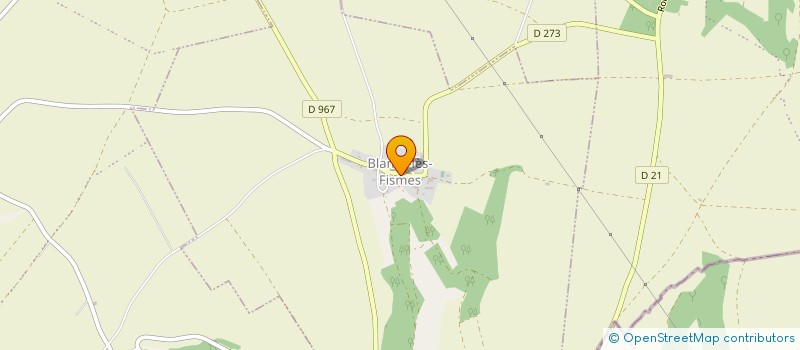 localisation de l'entreprise GFA  DE COEUR CHAMP  BLANZY-LES-FISMES