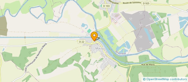 localisation de l'entreprise GFA DE CONCEVREUX à PONTAVERT