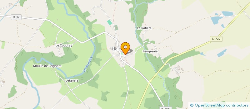 localisation de l'entreprise GFA DE CONDAC  THOLLET