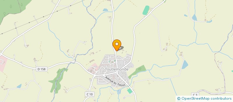 localisation de l'entreprise GFA DE COQ BERLANDE  TOUTLEMONDE