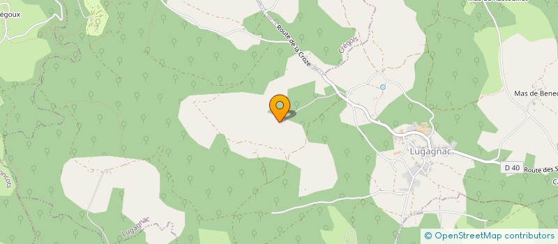 localisation de l'entreprise GFA DE COUANAC  VARAIRE