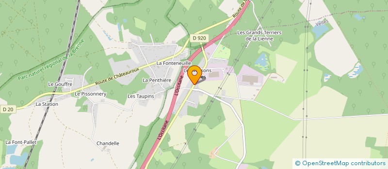 localisation de l'entreprise GFA DE COURCENAY à VELLES