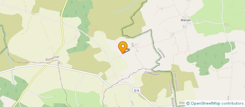 localisation de l'entreprise GFA DE CREAC'H PLUEN  BOTSORHEL