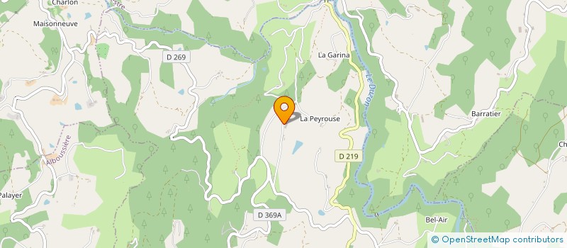 localisation de l'entreprise GFA DE DEYRAS  CHAMPIS