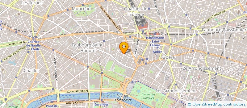 localisation de l'entreprise GFA DE FATEX TEXIER à PARIS