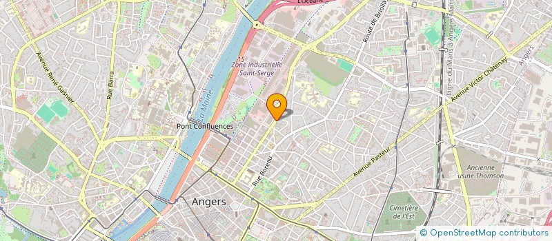 localisation de l'entreprise GFA DE FRANCOURVILLE  LOIRE-AUTHION