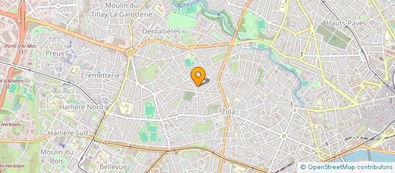 localisation de l'entreprise GFA DE FREMONT  NANTES