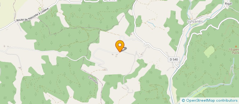 localisation de l'entreprise GFA DE GAILLAC  SYLVANES