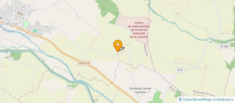 localisation de l'entreprise GFA DE GIBALTA  VILLEPINTE