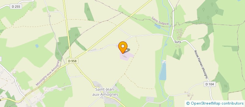 localisation de l'entreprise GFA DE GIVRAY  SAINT-JEAN-AUX-AMOGNES