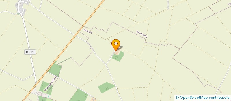 localisation de l'entreprise GFA DE GODONVILLIERS à ESTOUY
