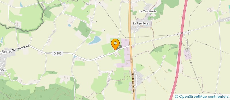 localisation de l'entreprise GFA DE GROUASLARD  BERUS