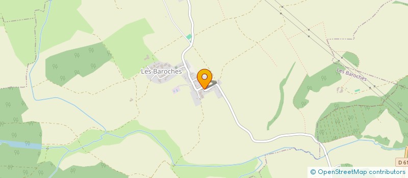 localisation de l'entreprise GFA DE HAGNY  LES BAROCHES