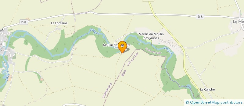 localisation de l'entreprise GFA DE HOULDEBRAND à VALD'YERRE