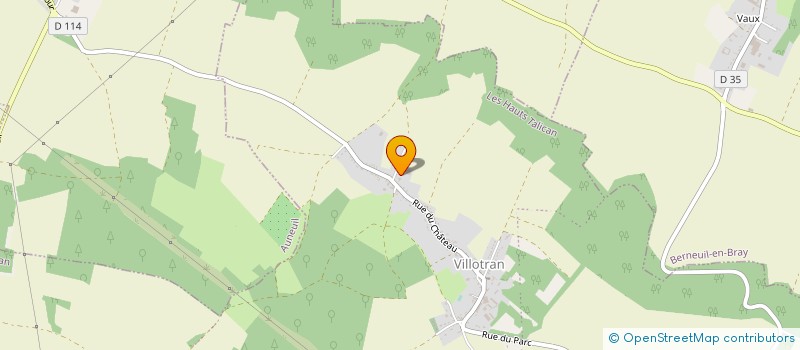 localisation de l'entreprise GFA DE JAMERICOURT  LES HAUTS TALICANS