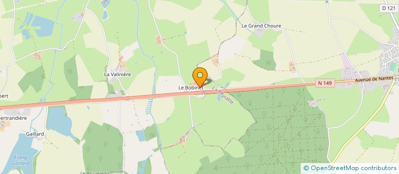 localisation de l'entreprise GFA DE JOUREL  LA PEYRATTE