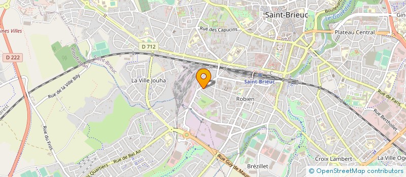 localisation de l'entreprise GFA DE KERAMBRIQUEN à SAINT-BRIEUC