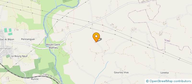 localisation de l'entreprise GFA DE KERGOTIN CITOYEN  BANNALEC