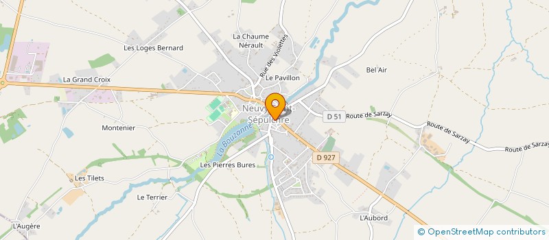 localisation de l'entreprise GFA DE L ABBE à FOUGEROLLES