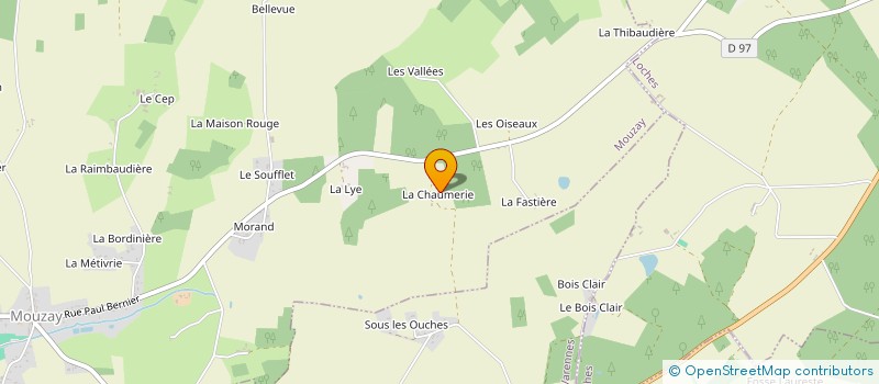 localisation de l'entreprise GFA DE L AGUENETTE  MOUZAY